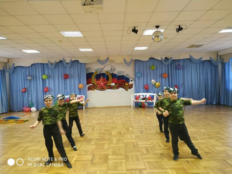 Открытие месячника посвященного празднику "День Защитника Отечества" 