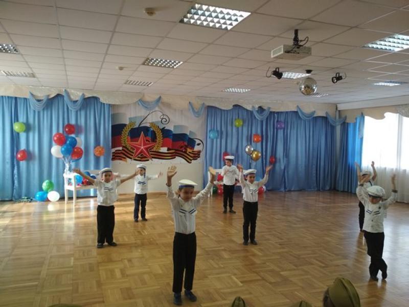 Открытие месячника посвященного празднику "День Защитника Отечества" 