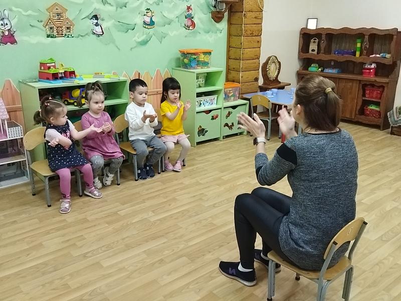Музыкальное занятие в группе раннего возраста «Теремок»