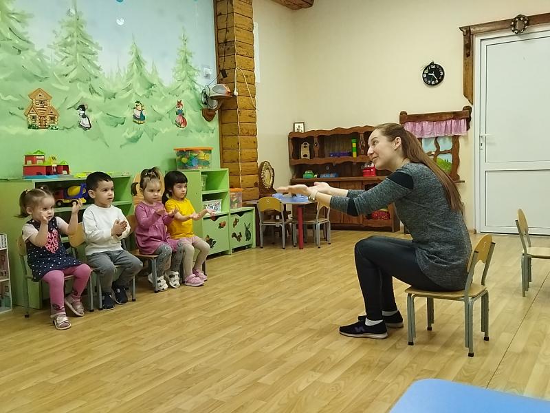 Музыкальное занятие в группе раннего возраста «Теремок»