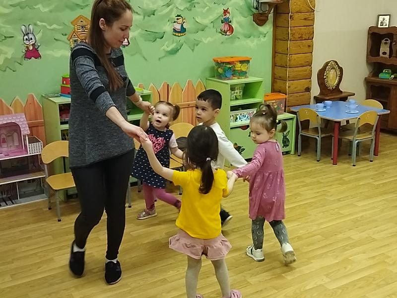 Музыкальное занятие в группе раннего возраста «Теремок»