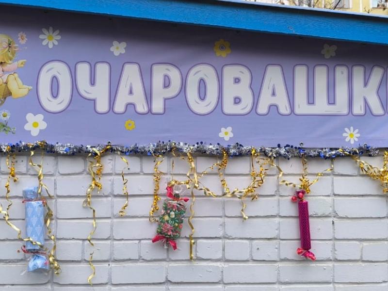 Зимняя сказка на участках детского сада